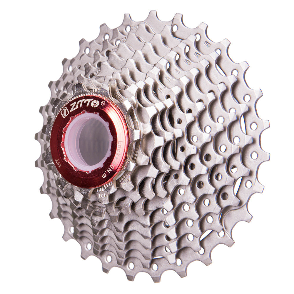 ZTTO 1128Y Hollow 11T-28T 11 Speed Bicycle Steel Flywheel Road Bike Cassette Flywheel