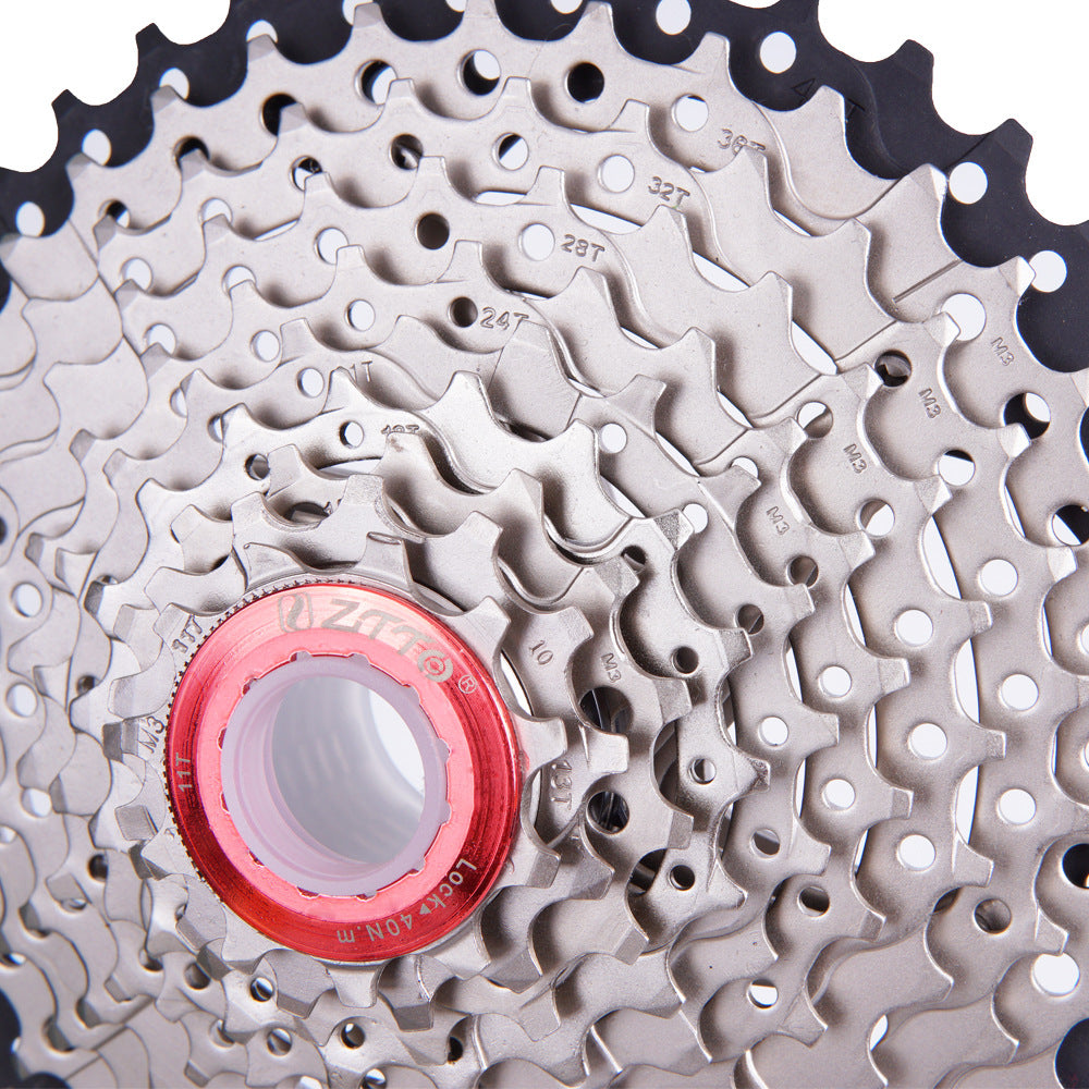 ZTTO 1042HY MTB Bicycle 10 Speed 11-42T Bike Cassette Flywheel Compatible with Shimano SRAM