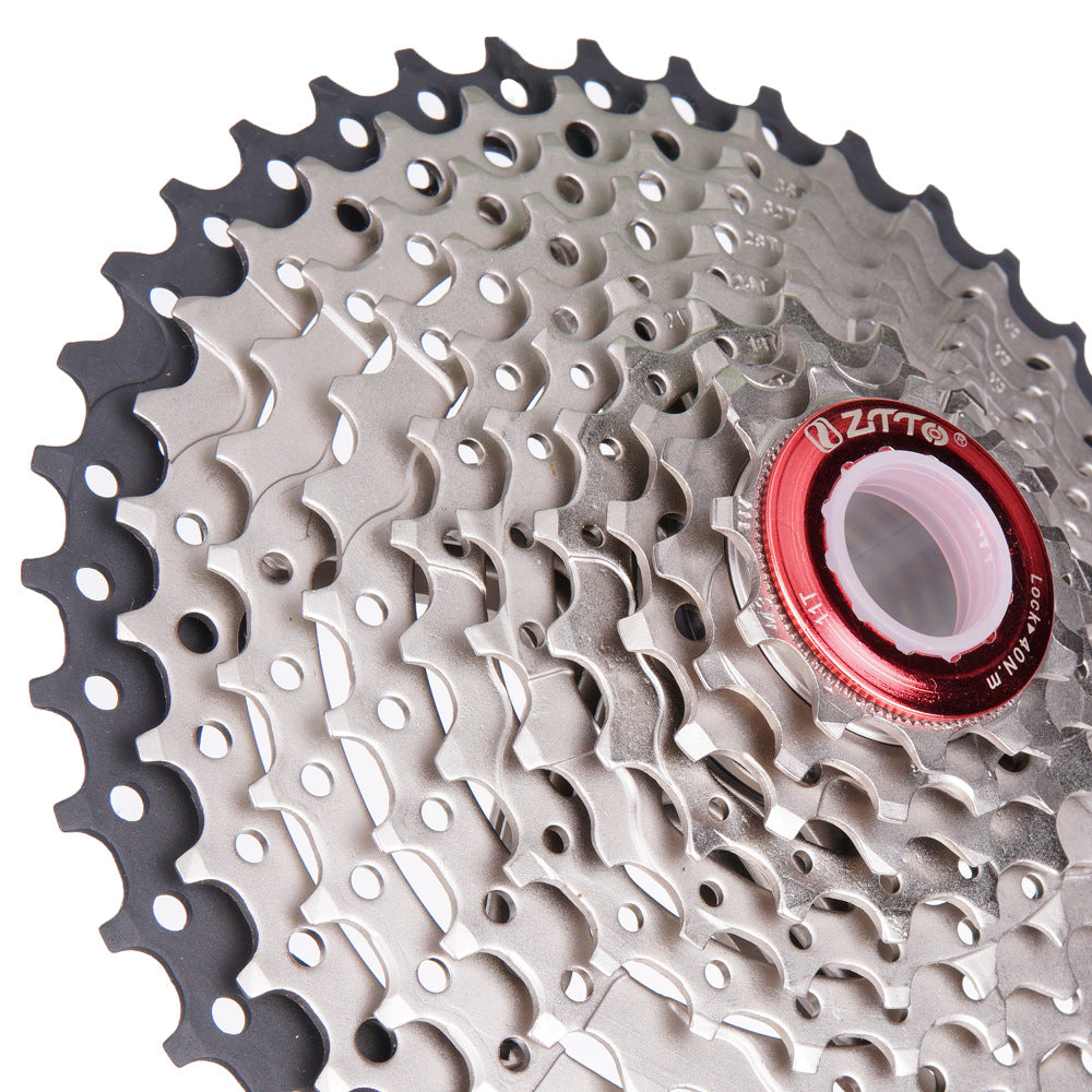 ZTTO 1042HY MTB Bicycle 10 Speed 11-42T Bike Cassette Flywheel Compatible with Shimano SRAM