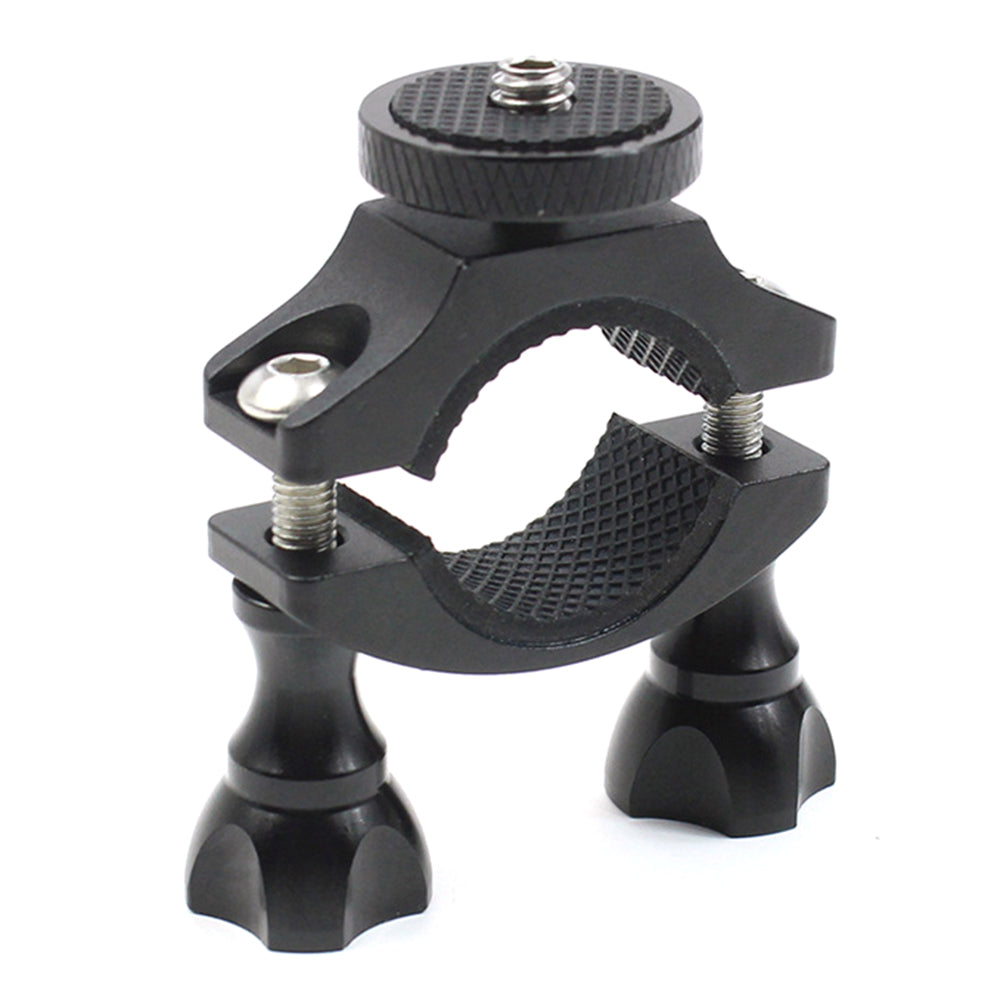 KF27870 Bike Camera Mount for Mountain Bicycle 1 / 4-inch Screw Adapter Action Camera Bracket for GoPro OSMO