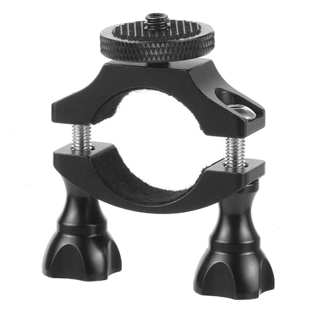 KF27870 Bike Camera Mount for Mountain Bicycle 1 / 4-inch Screw Adapter Action Camera Bracket for GoPro OSMO