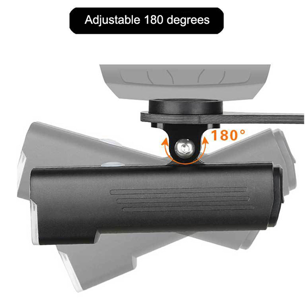 ENLEE Road Bike Carbon Fiber Computer Mount Holder to Connect Lights Action Camera