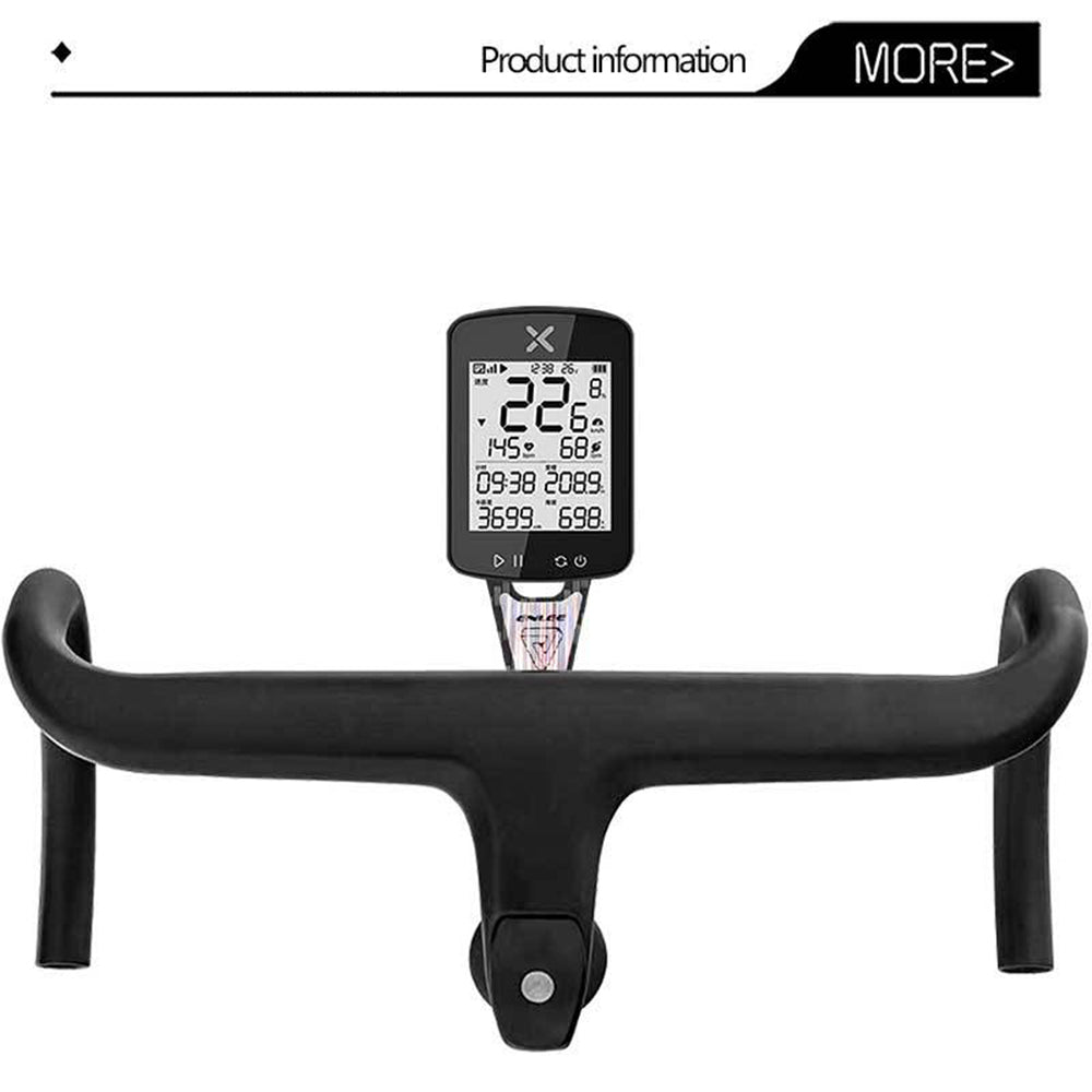 ENLEE Road Bike Carbon Fiber Computer Mount Holder to Connect Lights Action Camera