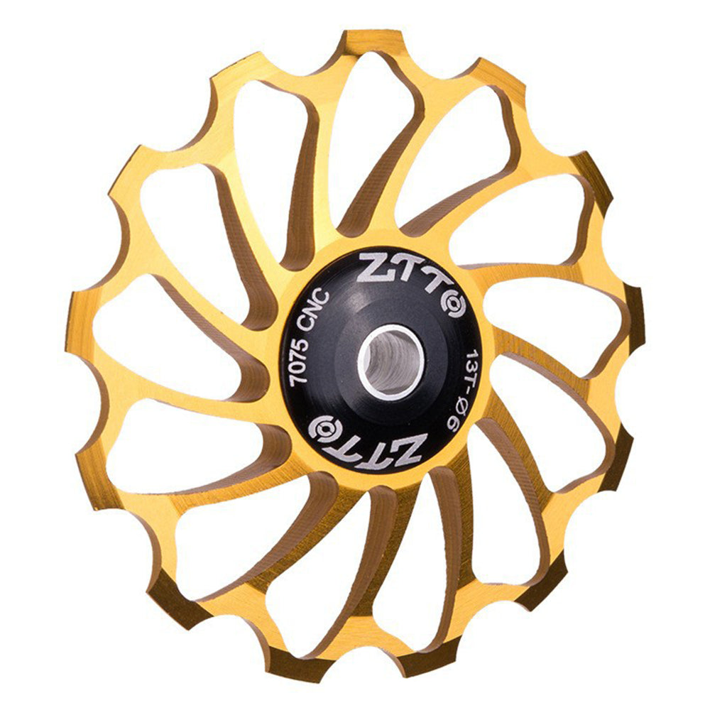 ZTTO 13T Aluminium Alloy Rear Derailleur Guide Roller Mountain Bicycle Ceramic Bearing Wheel