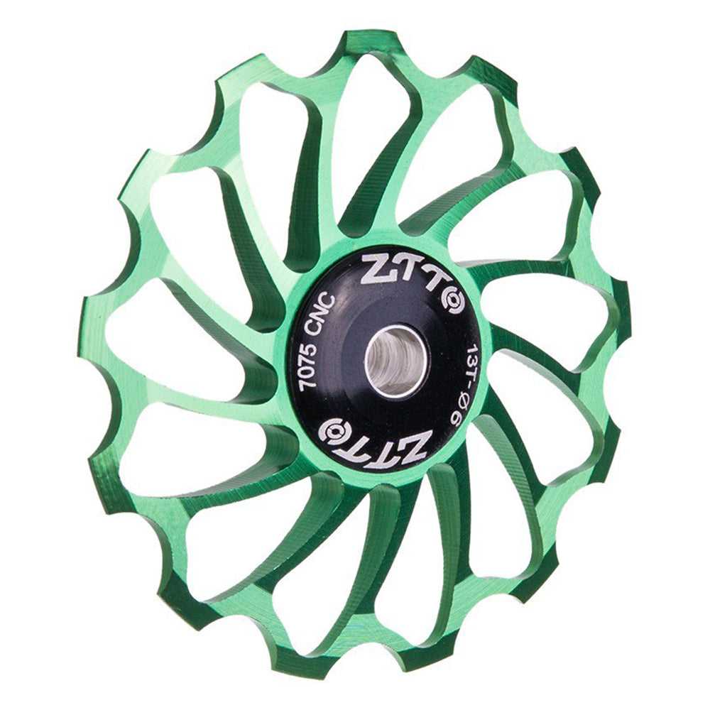 ZTTO 13T Aluminium Alloy Rear Derailleur Guide Roller Mountain Bicycle Ceramic Bearing Wheel