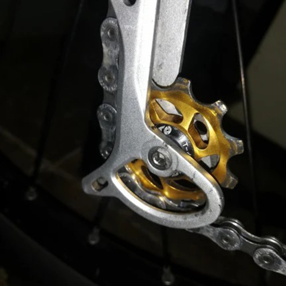 ZTTO 11T Bicycle Ceramic Bearing Jockey Wheel Aluminium Alloy Rear Derailleur Guide Roller