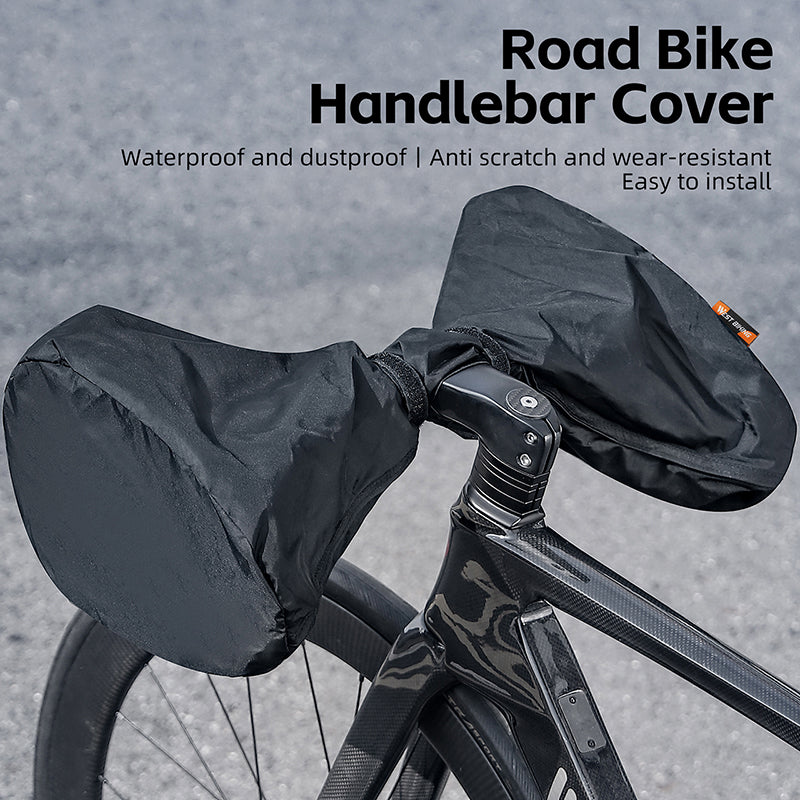 WEST BIKING YP0719375 Bicycle Handlebar Cover 210D Nylon Road Bike Handlebar Dust Cover