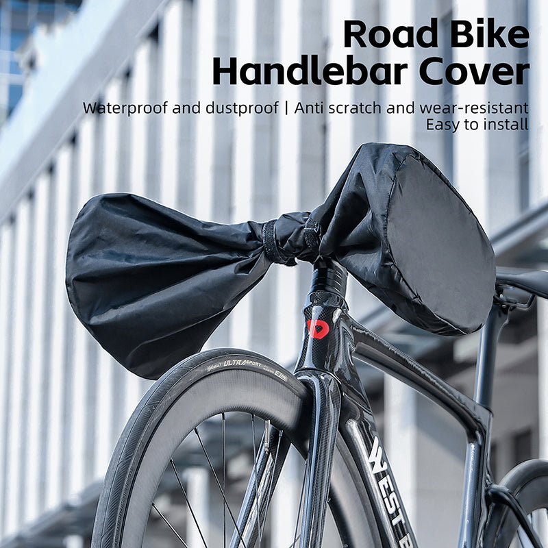 WEST BIKING YP0719375 Bicycle Handlebar Cover 210D Nylon Road Bike Handlebar Dust Cover