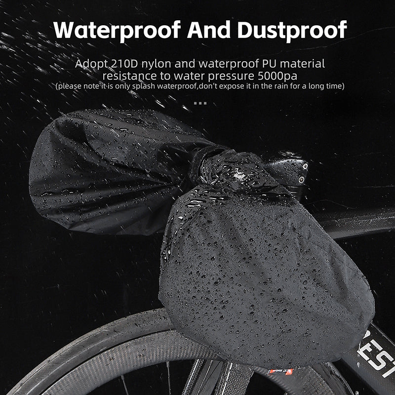 WEST BIKING YP0719375 Bicycle Handlebar Cover 210D Nylon Road Bike Handlebar Dust Cover