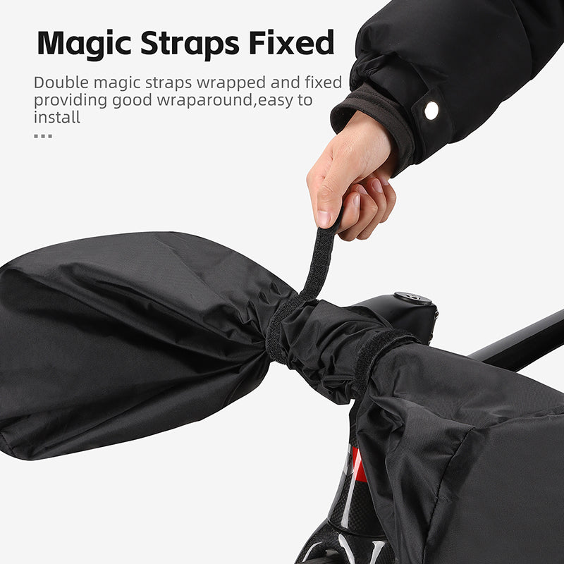 WEST BIKING YP0719375 Bicycle Handlebar Cover 210D Nylon Road Bike Handlebar Dust Cover