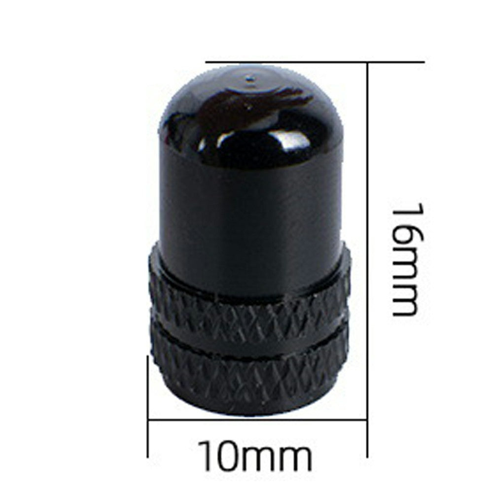 ZTTO 1 Pair Aluminum Alloy Bike Schrader Valve Cap Dust Cover for MTB Bicycle