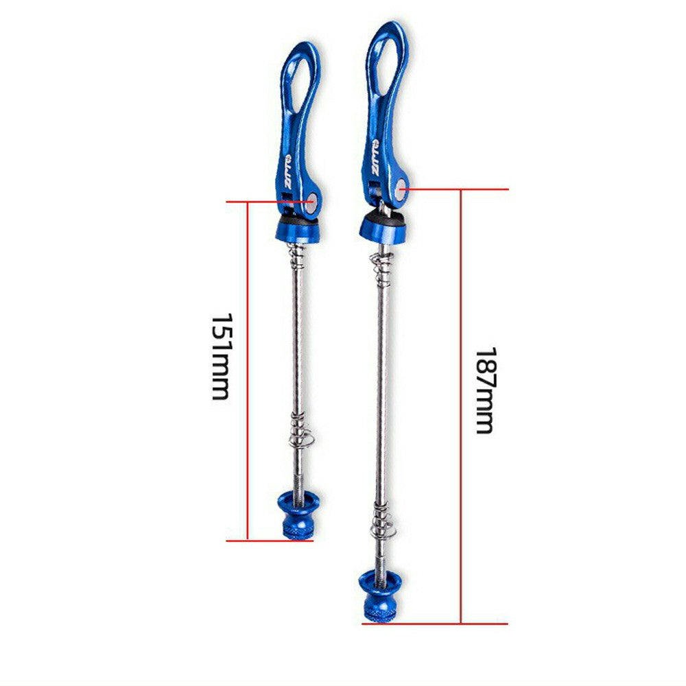 ZTTO LXKCG 1 Pair Bicycle Quick Release Skewer Bike Rear Wheel Quick Release Replacement Axle