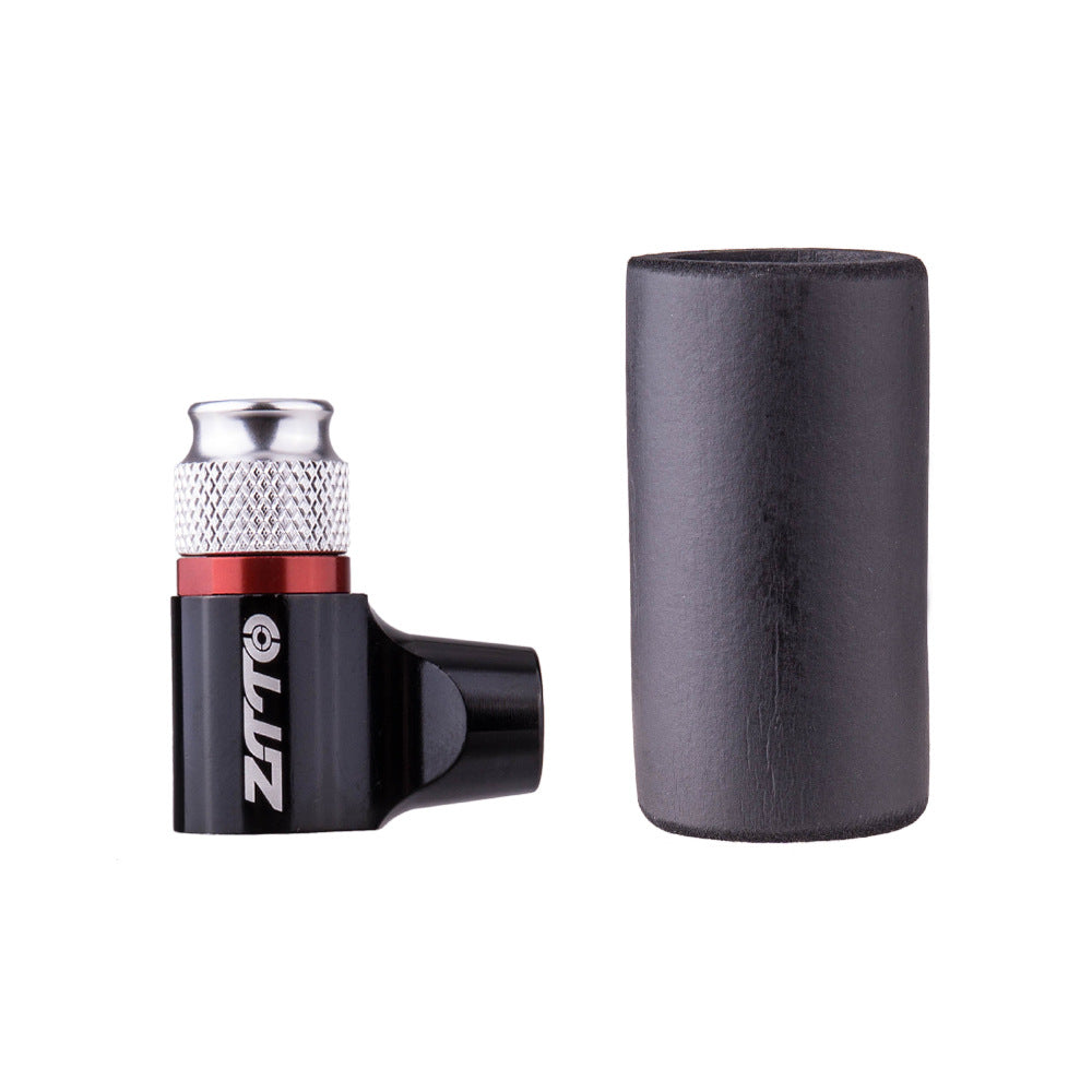 ZTTO JG-1025e Mini CO2 Inflator Hand Pump Compatible with Schrader Presta Valve (No CO2 Cartridges)