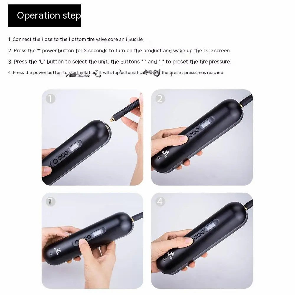 ZTTO WXCQB Electric Pump 2000mAh Smart Air Pump Fast Ball Inflation with Digital Display