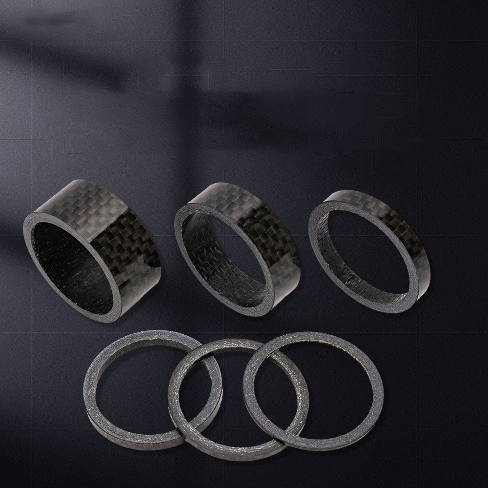 ZTTO 28.6mm Bicycle Headset Spacer Carbon Fiber Gasket Bike Front Fork Spare Parts