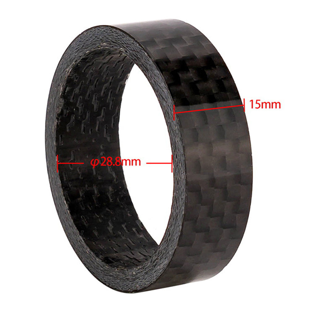 ZTTO 28.6mm Bicycle Headset Spacer Carbon Fiber Gasket Bike Front Fork Spare Parts