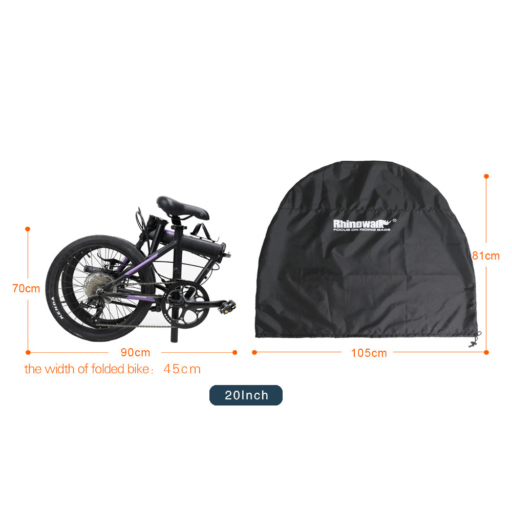 RHINOWALK RF202 Folding Bike Bag for 20 Inch-22 Inch Outdoors Bike Transport Bag