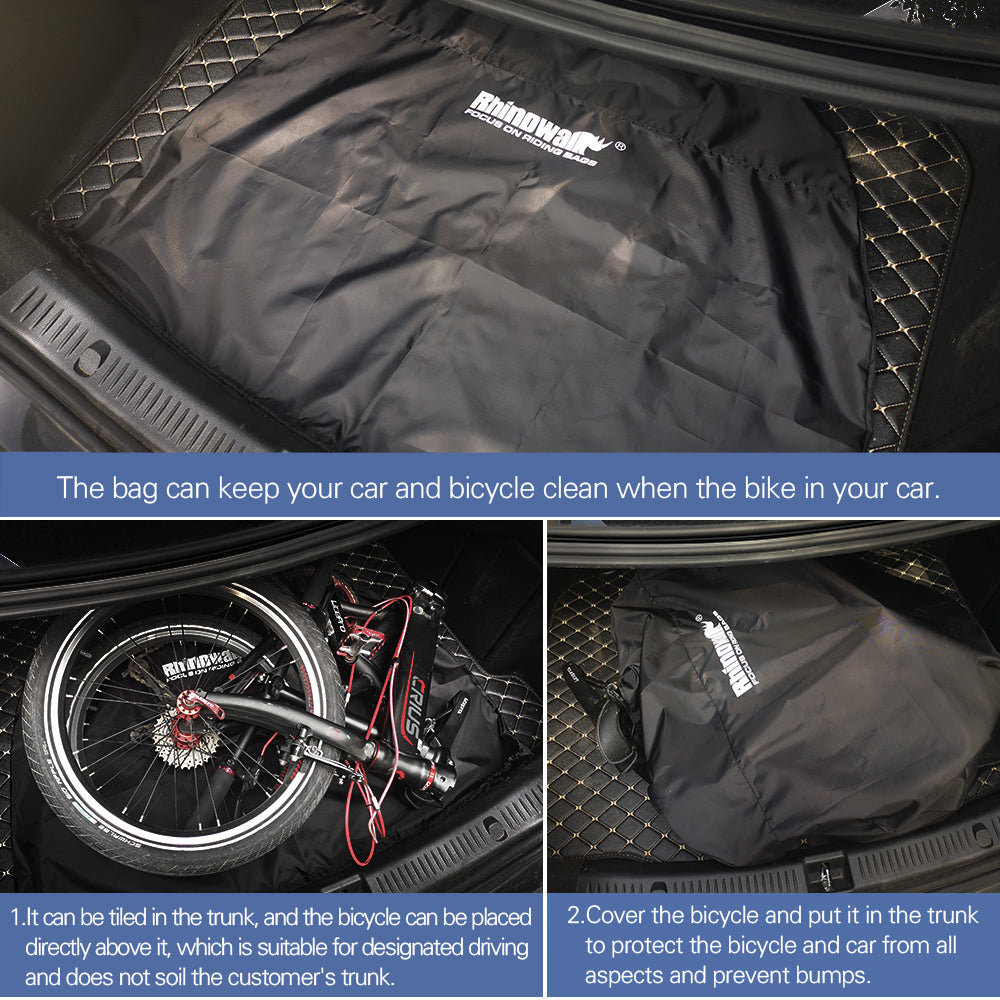 RHINOWALK RF162 Bicycle Folding Carry Bag Pouch for 14-16 inch Bike Transport Bag