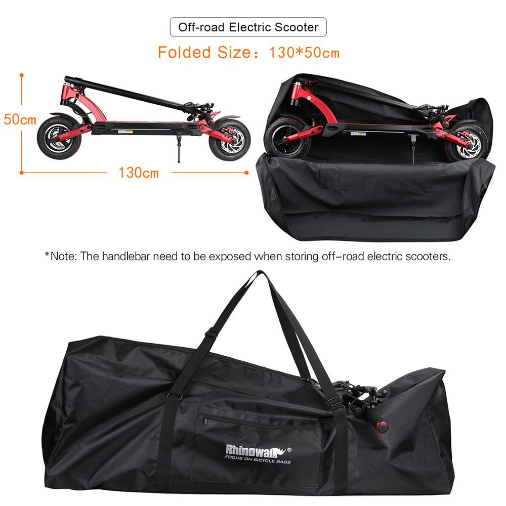 RHINOWALK RF085 Scooter Carrying Bag Portable Scooter Storage Bag E-scooter Transport Bag
