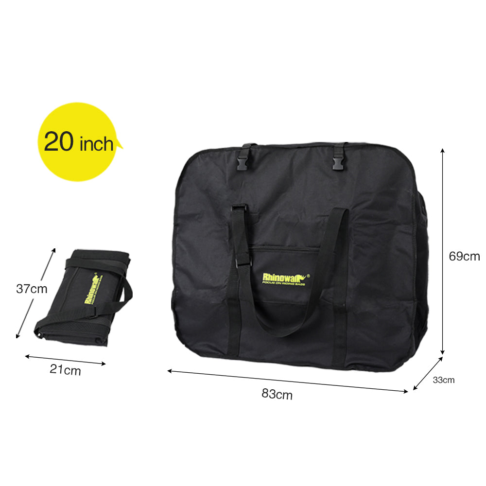 RHINOWALK RF201 Shoulder Bag for 20 Inch / 22 Inch Folding Bike Portable Storage Bag
