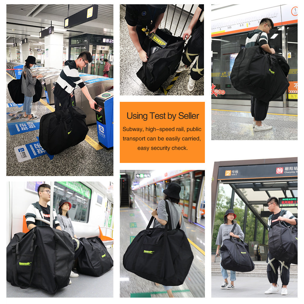 RHINOWALK RF161 Storage Bag for 14 Inch / 16 Inch Folding Bike Portable Handbag