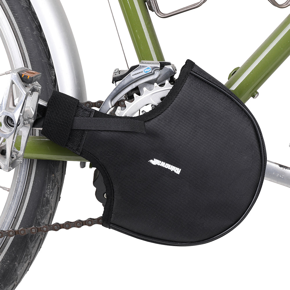 RHINOWALK RM264 Bicycle Crankset Cover MTB Road Bike Chainwheel Guard Polyester Anti-scratch Cover