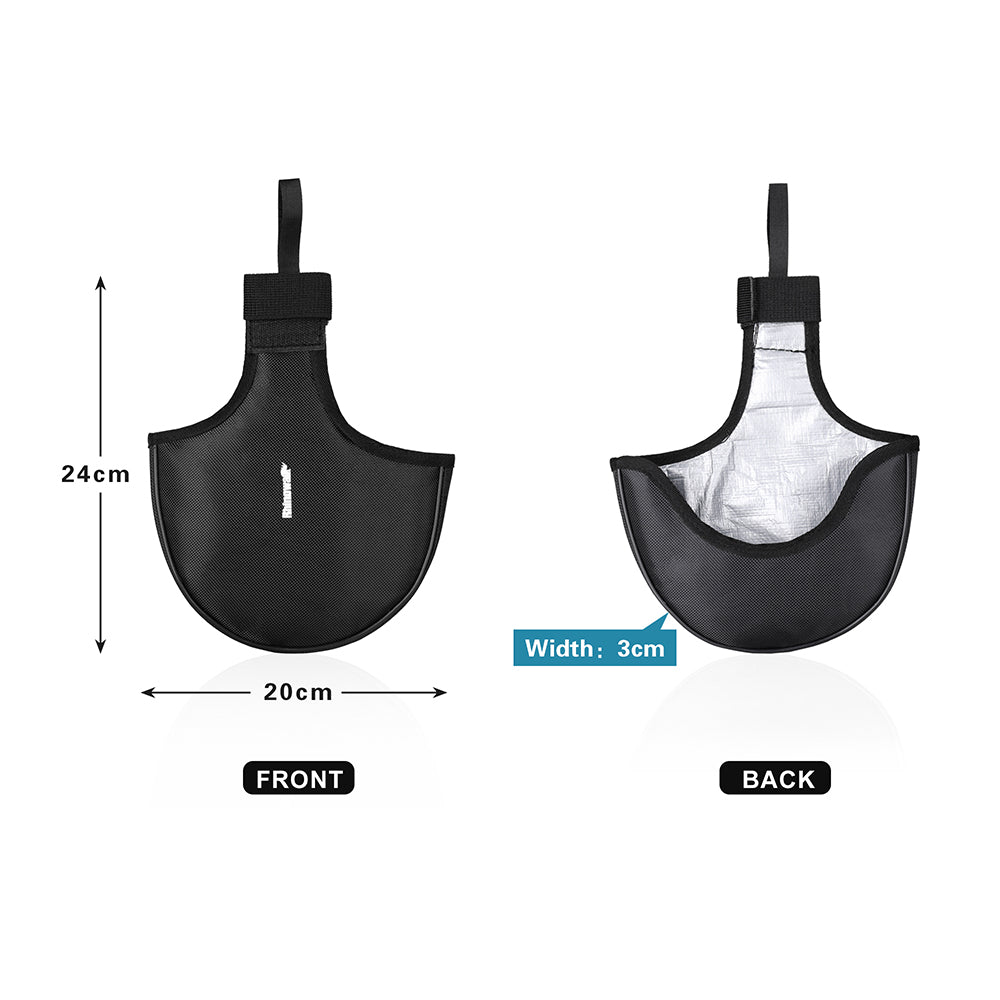 RHINOWALK RM264 Bicycle Crankset Cover MTB Road Bike Chainwheel Guard Polyester Anti-scratch Cover