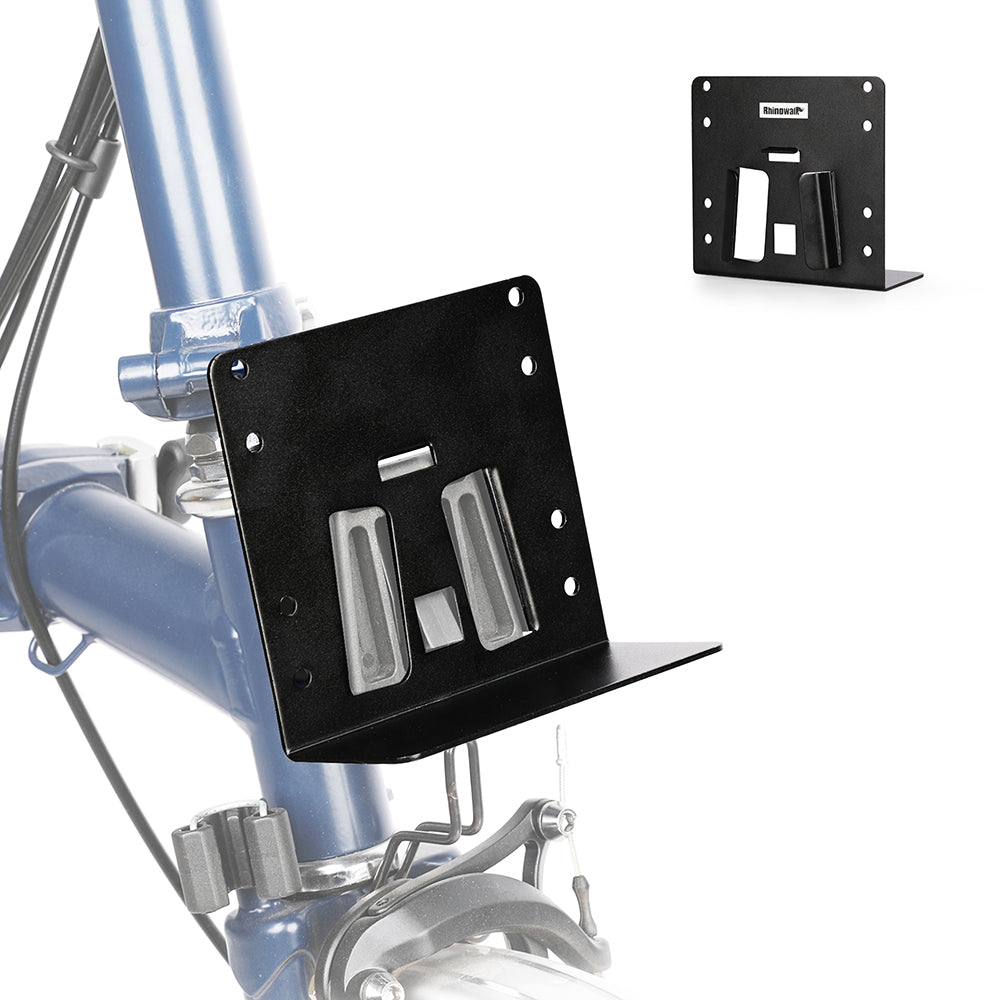 RHINOWALK SK700 Bike Bag Adapter Front Bag Carrier Block Adapter for Brompton Bicycle