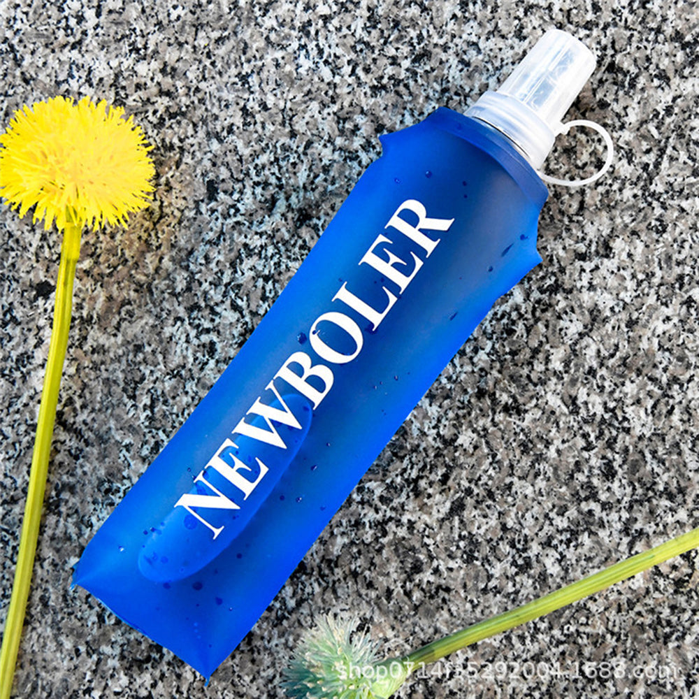 NEWBOLER RUN041 Outdoor Cycling 250ML Soft TPU Flask Water Bottle (BPA-Free, NO FDA Certified)
