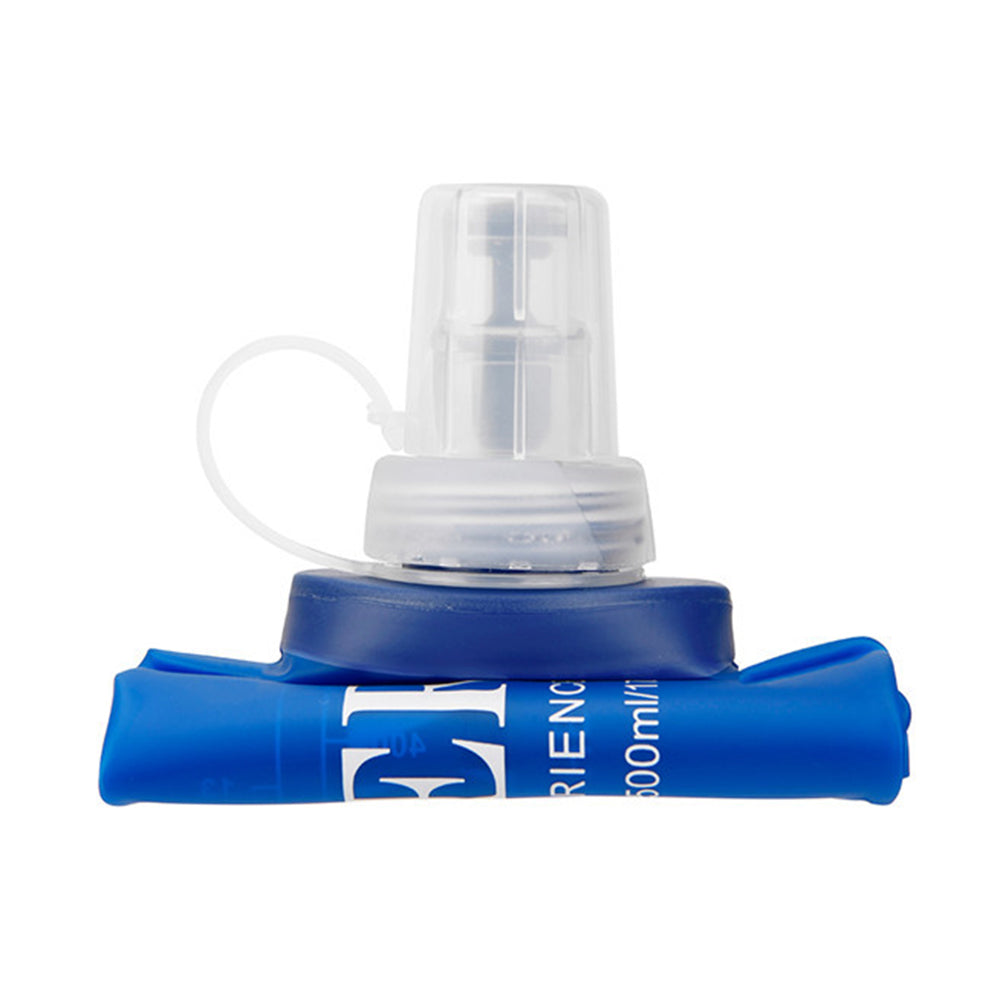 NEWBOLER RUN041 500ML Water Bottle Sports Soft TPU Flask for Hiking Running (BPA-Free, NO FDA Certified)