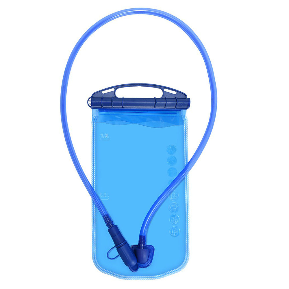 1L PEVA Water Bladder Outdoor Cycling Running Water Reservoir Hydration Pack (No FDA, BPA Free)