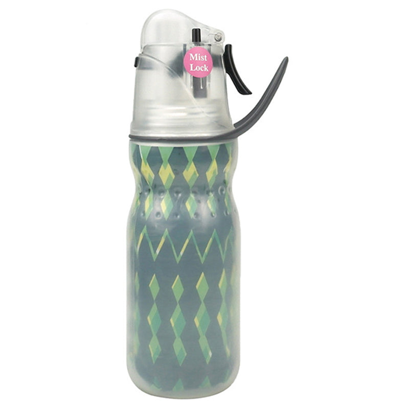 470ml Summer Outdoor Sports Bottle Training Spray Cooling Water Bottle (3-layer Insulated) (No FDA, BPA-Free)