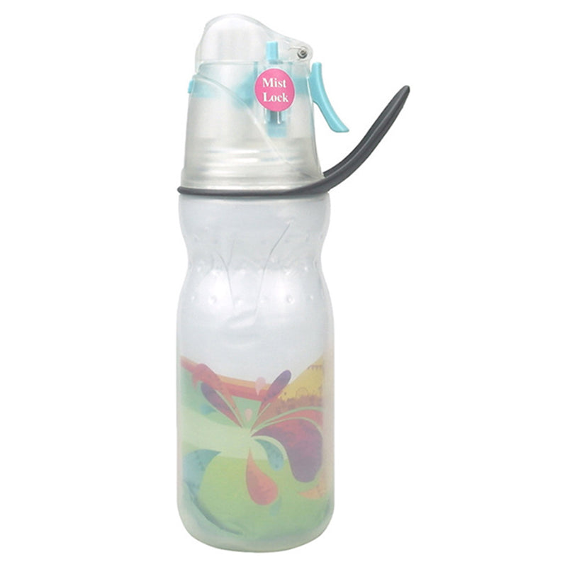 470ml Summer Outdoor Sports Bottle Training Spray Cooling Water Bottle (3-layer Insulated) (No FDA, BPA-Free)