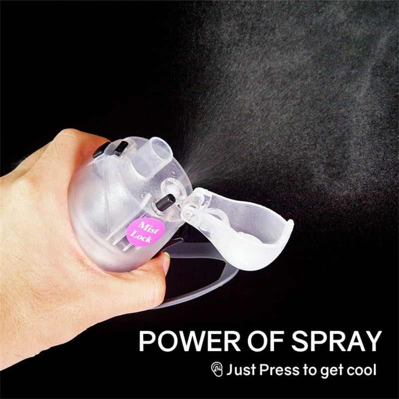 590ml Misting Water Bottle 3-layer Insulated Summer Outdoor Sports Bottle (No FDA, BPA-Free)