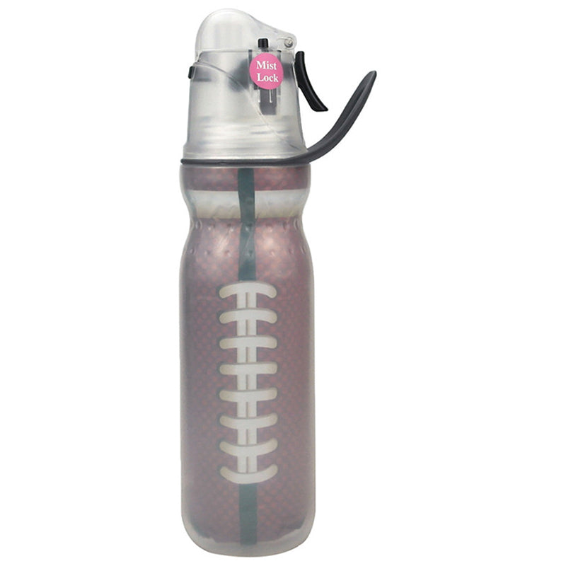 590ml Misting Water Bottle 3-layer Insulated Summer Outdoor Sports Bottle (No FDA, BPA-Free)