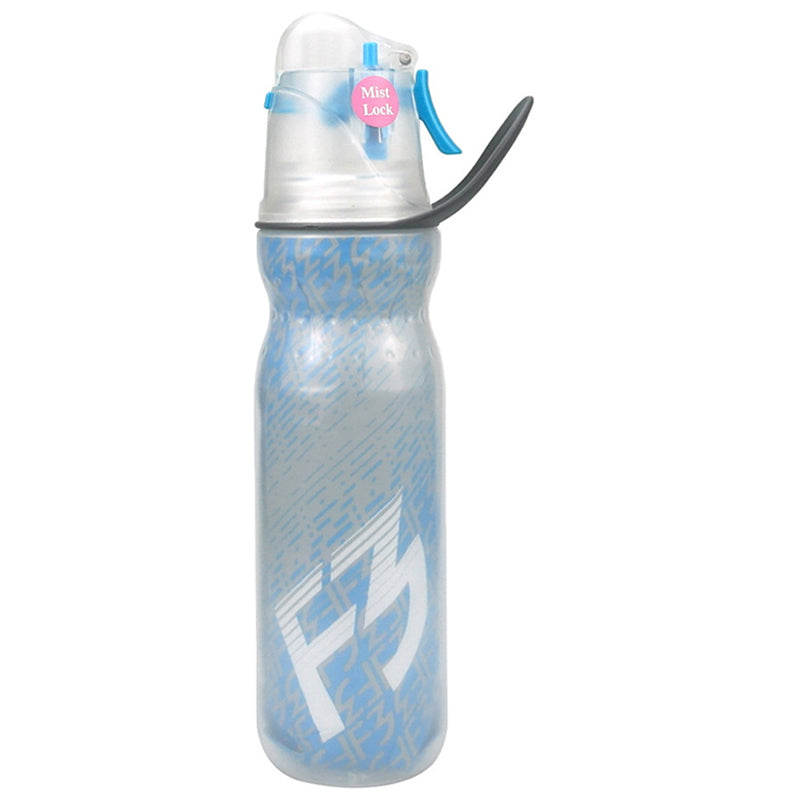 590ml Misting Water Bottle 3-layer Insulated Summer Outdoor Sports Bottle (No FDA, BPA-Free)