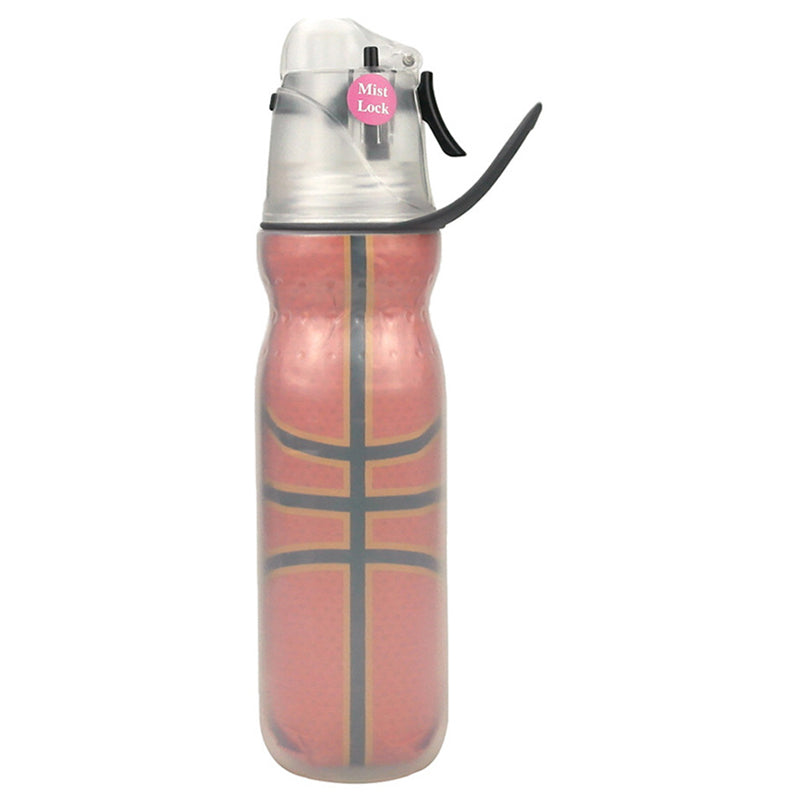 590ml Misting Water Bottle 3-layer Insulated Summer Outdoor Sports Bottle (No FDA, BPA-Free)