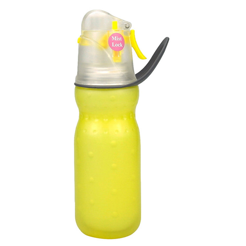 470ml Summer Outdoor Sports Bottle Training Spray Double-layer Insulated Water Bottle (No FDA, BPA-Free)