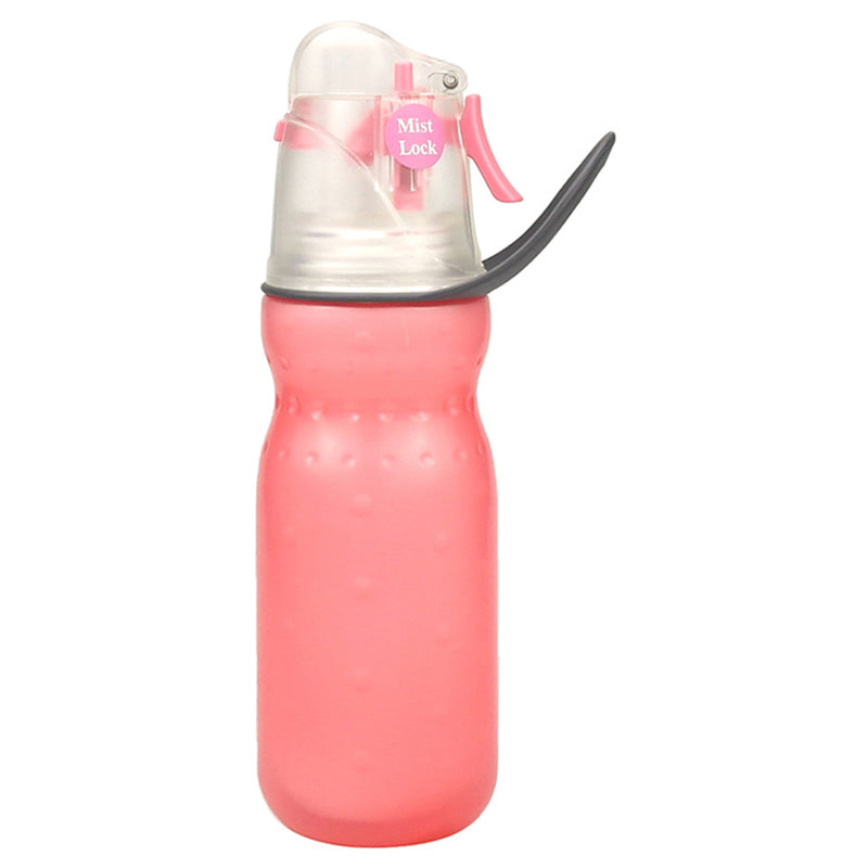 470ml Summer Outdoor Sports Bottle Training Spray Double-layer Insulated Water Bottle (No FDA, BPA-Free)