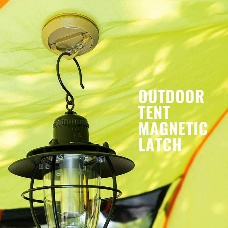 CLS Magnetic Hook ABS+Stainless Steel+Magnet Hanger for Camping Tent