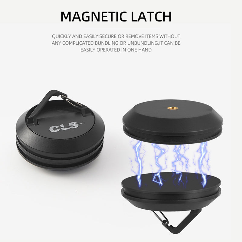 CLS Magnetic Hook ABS+Stainless Steel+Magnet Hanger for Camping Tent
