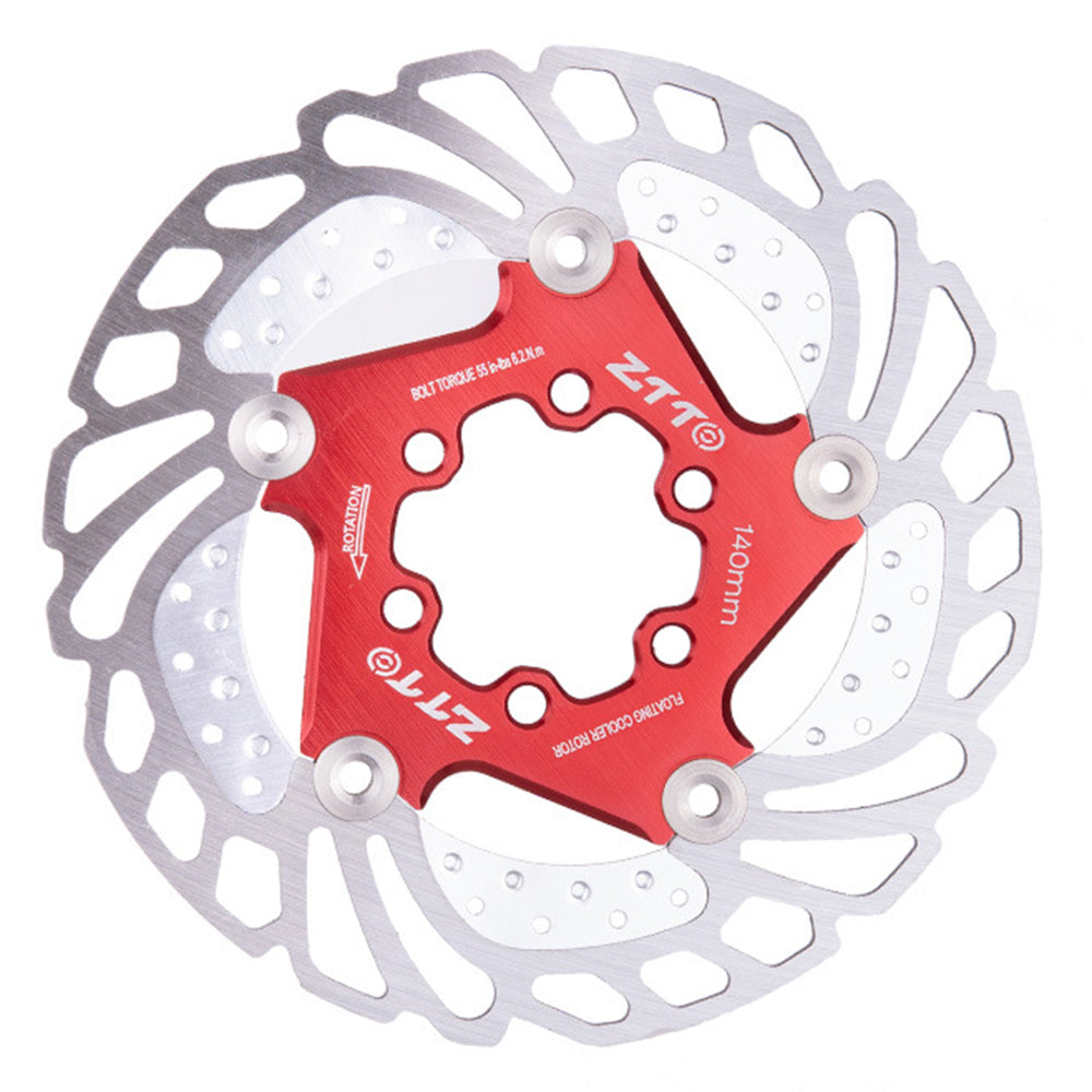 ZTTO FDDP2 Mountain Bike Heat Dissipation 6 Bolt Floating Brake Disc Rotor
