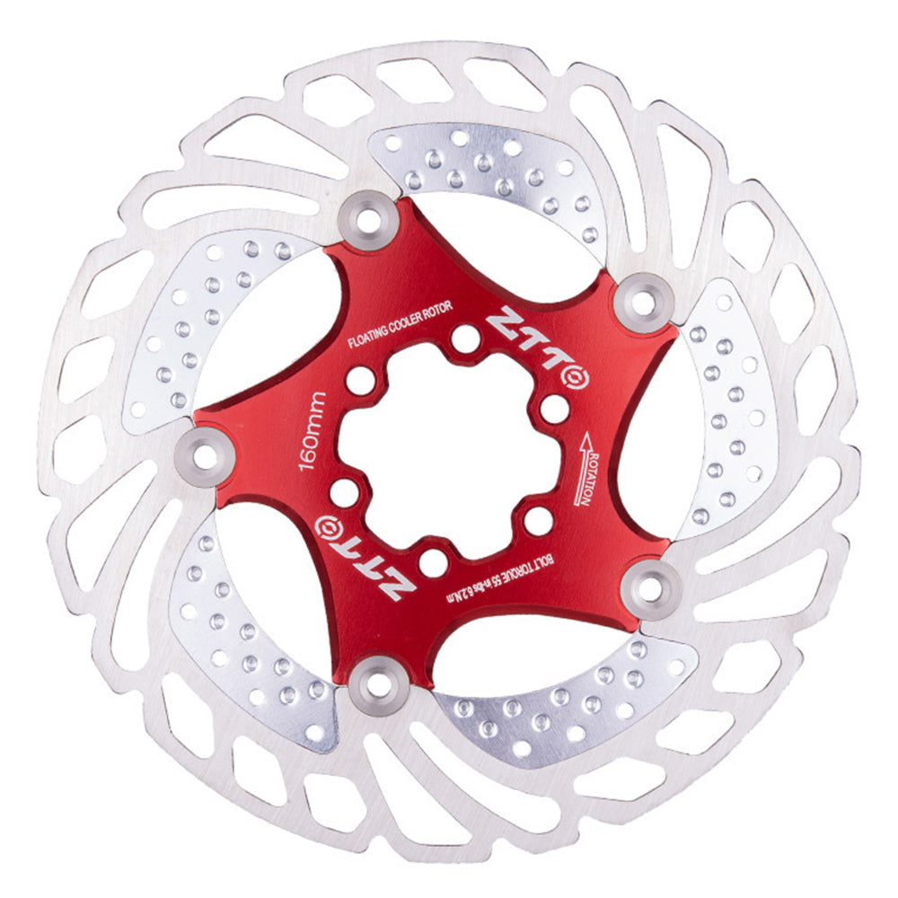 ZTTO FDDP2 Mountain Bike Heat Dissipation 6 Bolt Floating Brake Disc Rotor