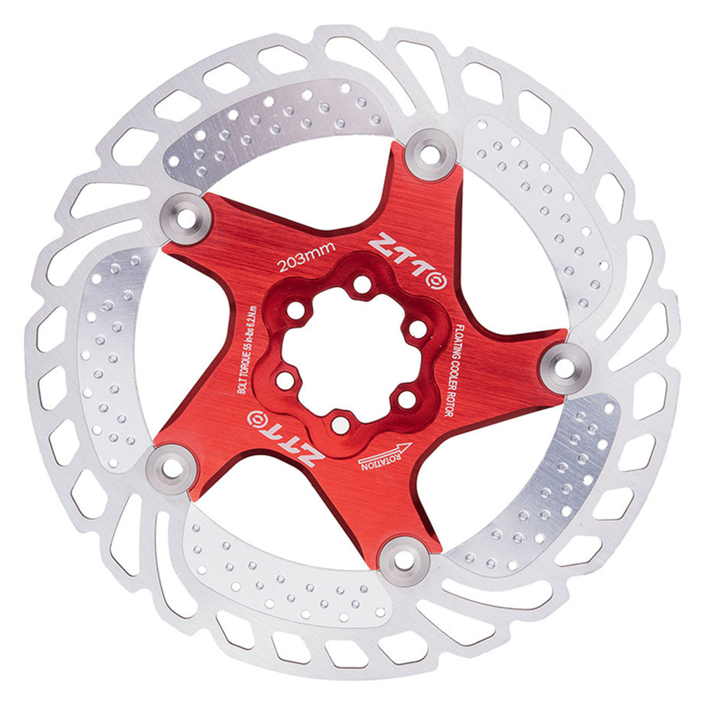 ZTTO FDDP2 Mountain Bike Heat Dissipation 6 Bolt Floating Brake Disc Rotor