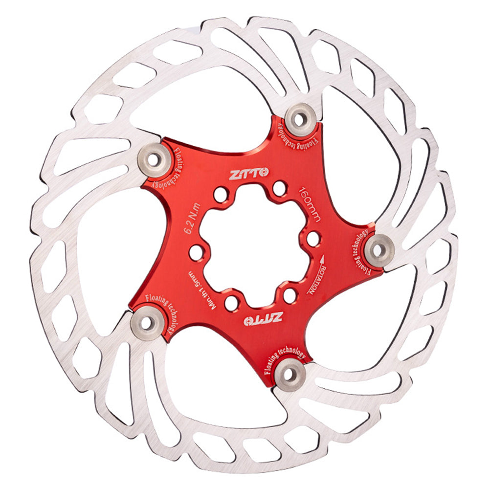 ZTTO FDDP2 Bicycle Floating Disc Brake Rotor for Mountain Bikes 6-Bolt Brake Disc