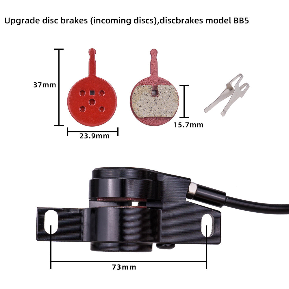 ZTTO DFH-04 Mountain Bike CNC Aluminum Alloy Brake Lever Brake Caliper Set