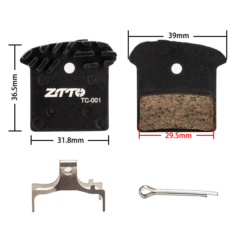 ZTTO 1 Pair Bicycle Brake Pads Oil Disc Brake Block Brake Pad for MTB Mountain Bicycle