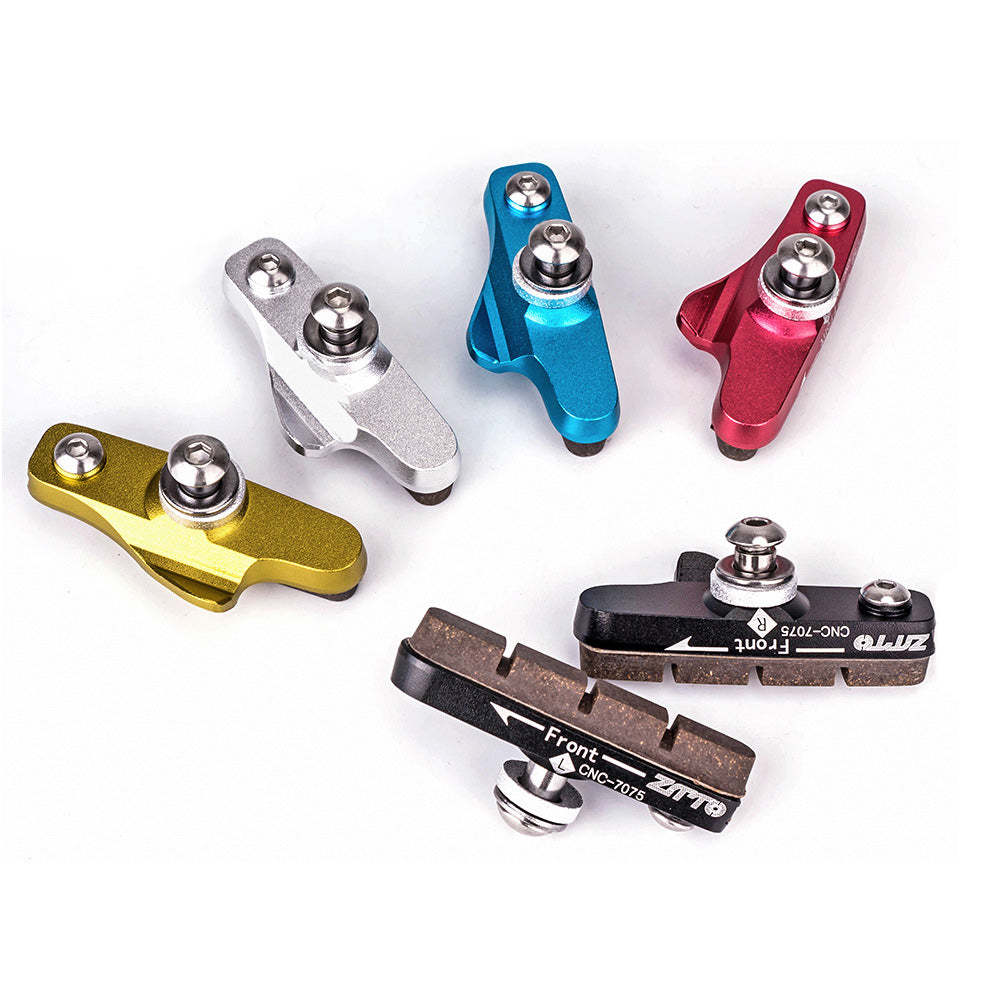 ZTTO TQWSCP 1 Pair Bike Brake Pads Set Mountain Bicycle C-Brake Pads Bike Brake Blocks Kit