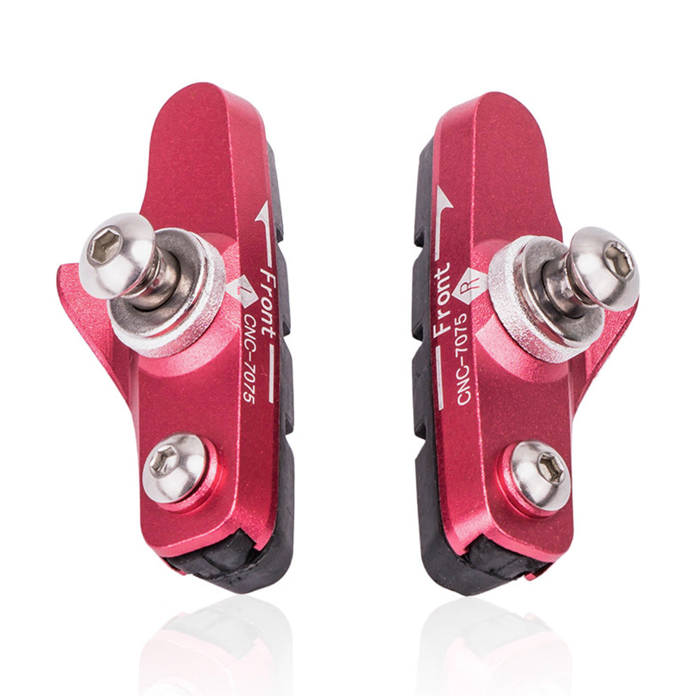 ZTTO 1 Pair Road Bike C-Brake Pad Aluminum Alloy Brake Block Bicycle Parts