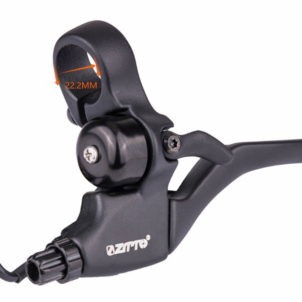 ZTTO SB4A 1 Pair Aluminum Alloy Electric Bike Brake Handle Bar with Bell
